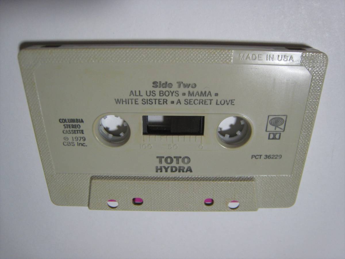【カセットテープ】 TOTO / HYDRA US版 ハイドラ ラベル難有り_画像7