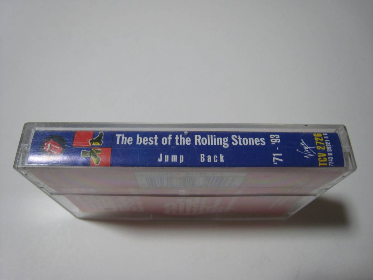 【カセットテープ】 THE ROLLING STONES / JUMP BACK THE BEST OF THE ROLLING STONES '71-'93 UK版 ザ・ローリング・ストーンズ_画像3