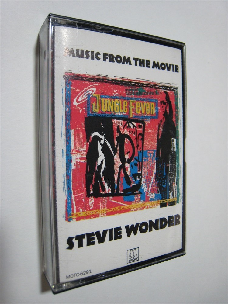 [ cassette tape ] STEVIE WONDER / MUSIC FROM THE MOVIE JUNGLE FEVER US version s tea Be * wonder Jean gru*fi- bar 