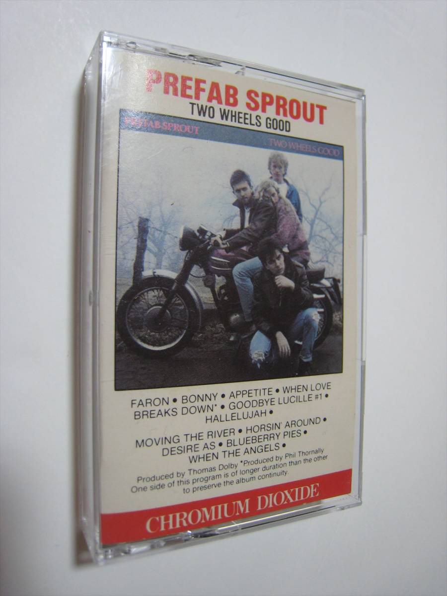 【カセットテープ】 PREFAB SPROUT / TWO WHEELS GOOD (STEVE McQUEEN) カナダ版 プリファブ・スプラウト スティーヴ・マックイーンの画像1