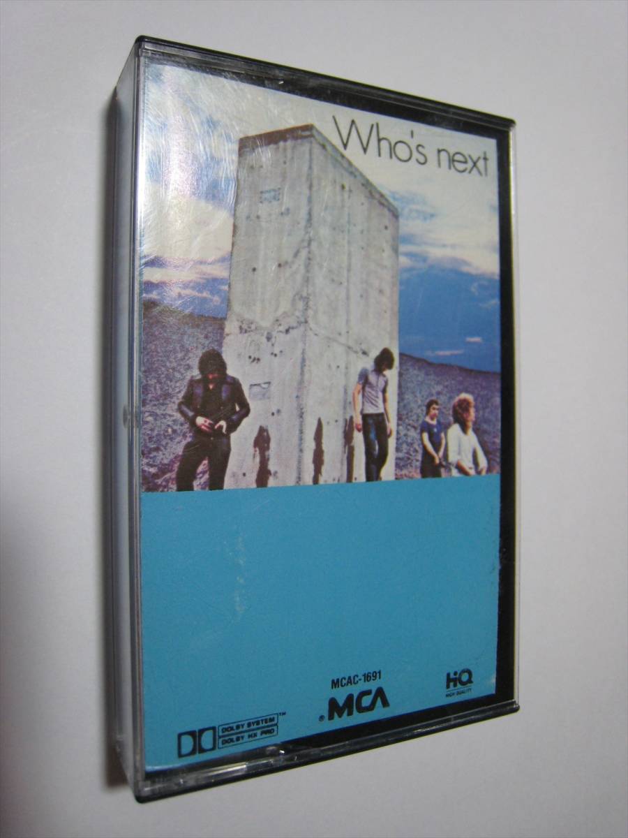 [ cassette tape ] THE WHO / WHO\'S NEXT US version The *f-f-z* next 
