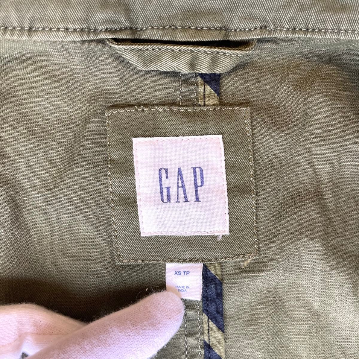 値下げ！美品【GAP】ギャップ　アウター　ミリタリージャケット　ビンテージ風