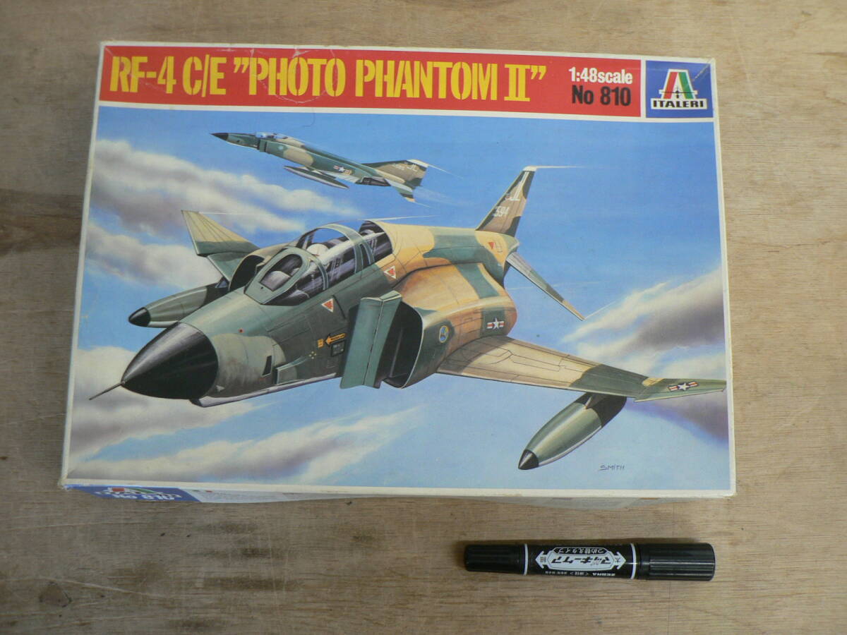 BBP506 未組立 プラモデル ITALERI イタレリ 1/48 RF-4 C/E PHOTO PHANTOM Ⅱ アメリカ空軍_画像1