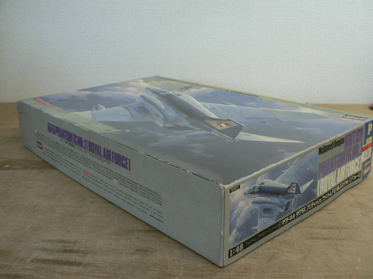 BBP508 未組立 プラモデル HASEGAWA ハセガワ 1:48 McDonnell Douglas BRITISH PHANTOM ブリティッシュファントム FG Mk.1 ROYAL AIRFORCE _画像2