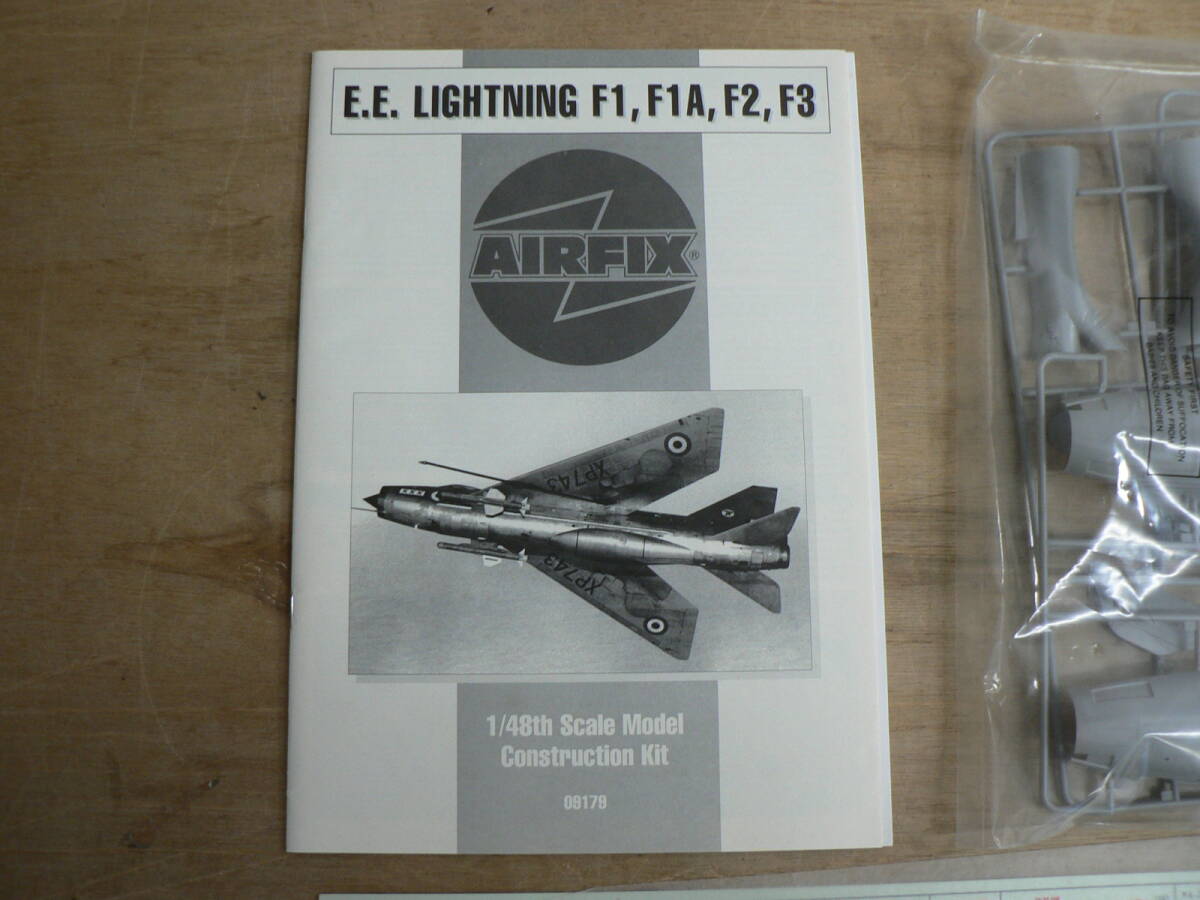 BBP518 未組立 プラモデル AIRFIX エアフィックス 1/48 EE LIGHTNING イングリッシュ・エレクトリック ライトニング F-1/F-1A/F-2/F-3_画像4