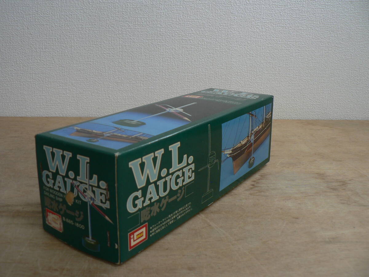 BBP663 吃水ゲージ IMAI イマイ W.L. GAUGE FOR WOODEN HOBBY KIT SAILING SHIP 帆船工具 模型 工作_画像2