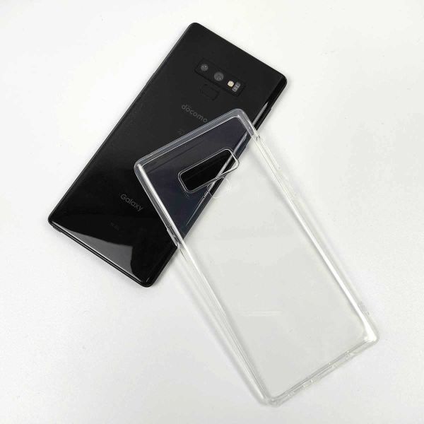 Galaxy Note 9 SC-01L SCV40用 クリアケース ソフトカバー 透明 TPU_画像7