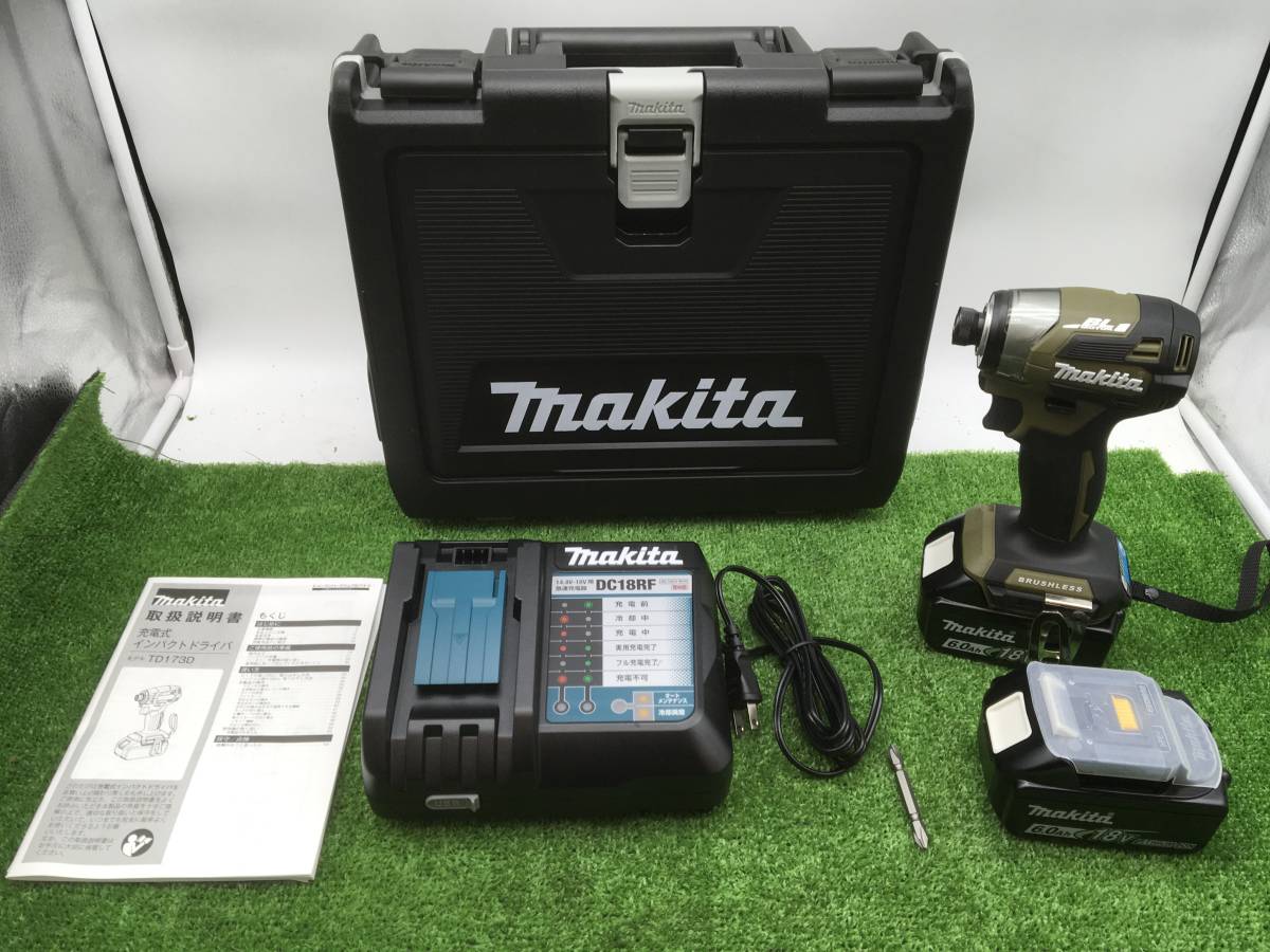 【領収書発行可】★Makita/マキタ 18v充電式インパクトドライバ TD173DRGXO[オリーブ/Olive] [IT9VFNRJZSEH]_画像2