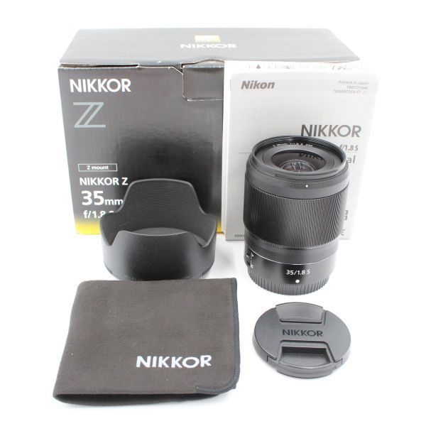 元箱付き。★新品級★ Nikon ニコン NIKKOR Z 35mm f/1.8 S_画像1