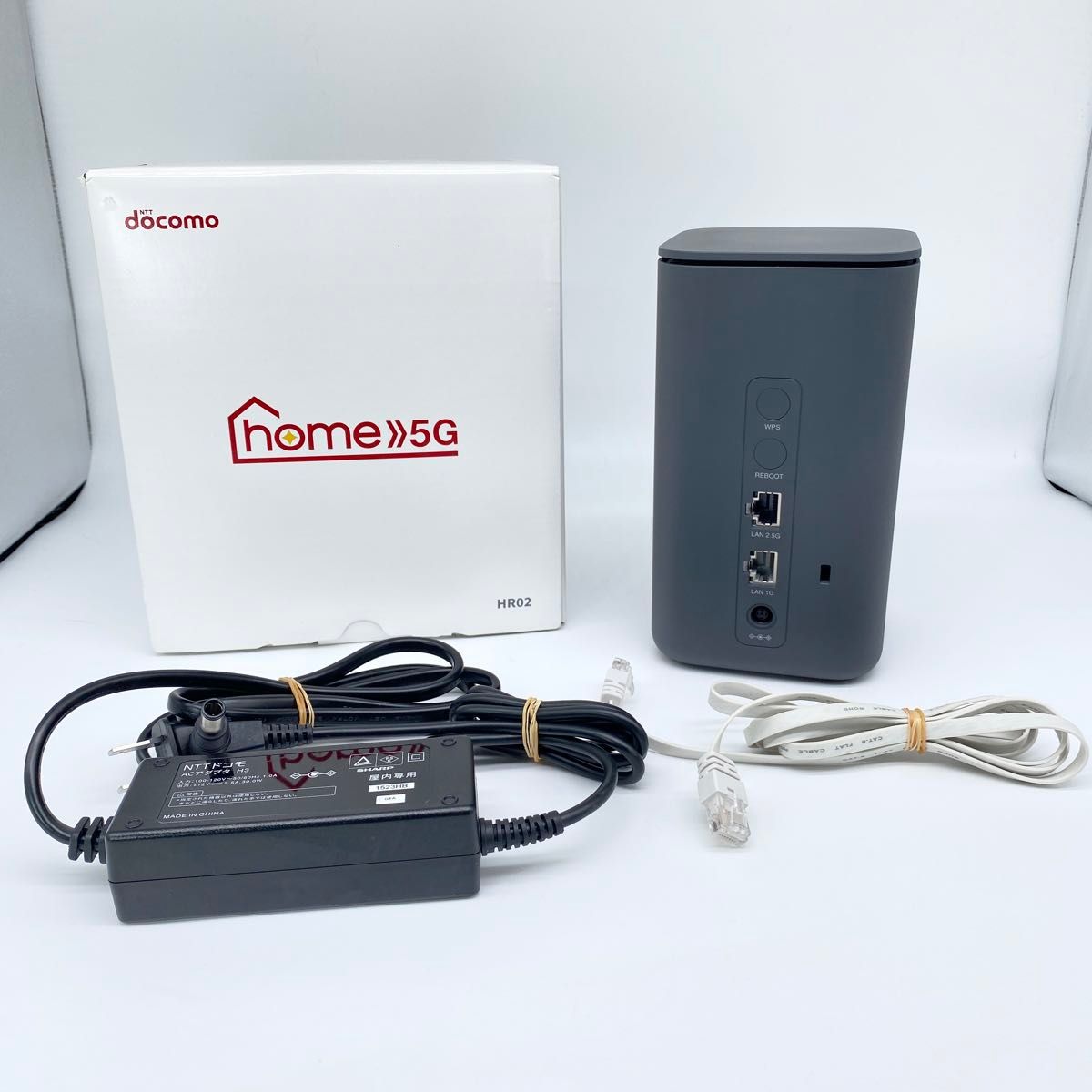 即配【美品】docomo◯ home 5G HR02 ホームルーター 通電確認済 即配【美品】docomo◯ home 5G HR02 ホームルーター 通電確認済