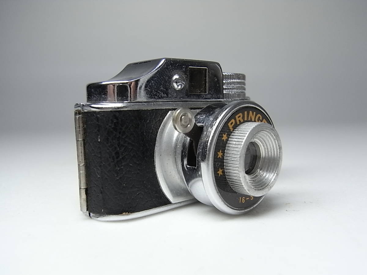  Vintage retro PRINCE Prince 16-S legume camera toy camera Mini camera miniature palm size rare camera with cover 