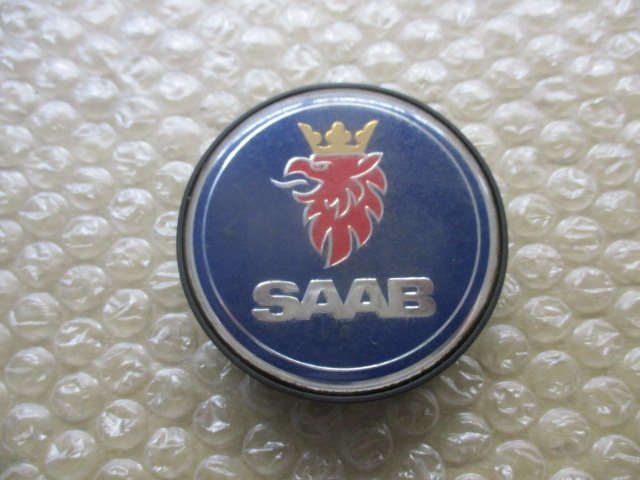 SAAB サーブ 純正 アルミホイール用 センターキャップ 中古４個/４枚_画像5