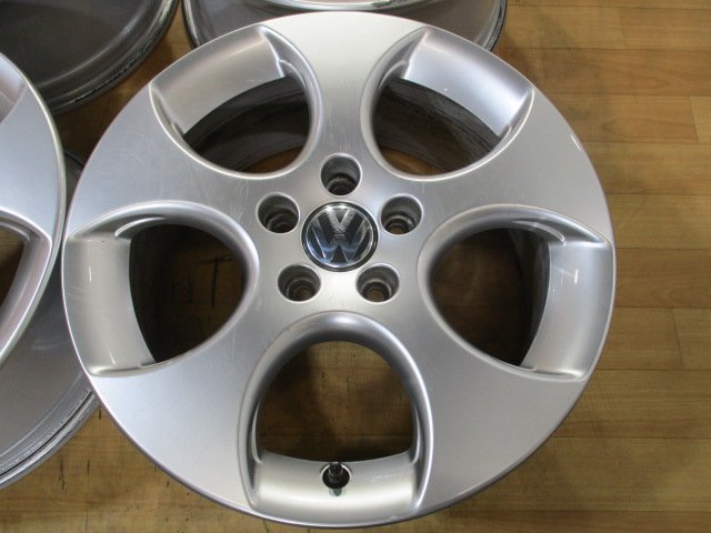 VW フォルクスワーゲン ゴルフ5 V GTI 純正 BBS RD252 ホイール 4本 5H-112 17インチ 7.5J+51 1K0601025AC ゴルフ 6 ジェッタ トゥーラン_画像2