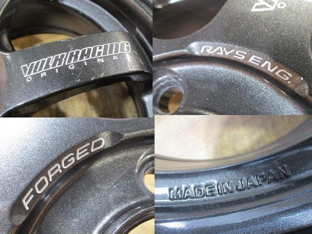 RAYS VOLK RACING TE37 SONIC ボルクレーシング FORGED 鍛造 ホイール 1本 4H-100 16インチ 5.5J+45 アルトワークス コペン S660 N-BOX 他_画像2