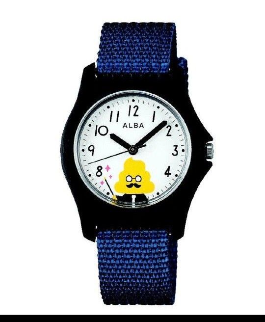 【クオーツ時計】アルバ(ALBA) うんこ漢字ドリル AQGS013　腕時計