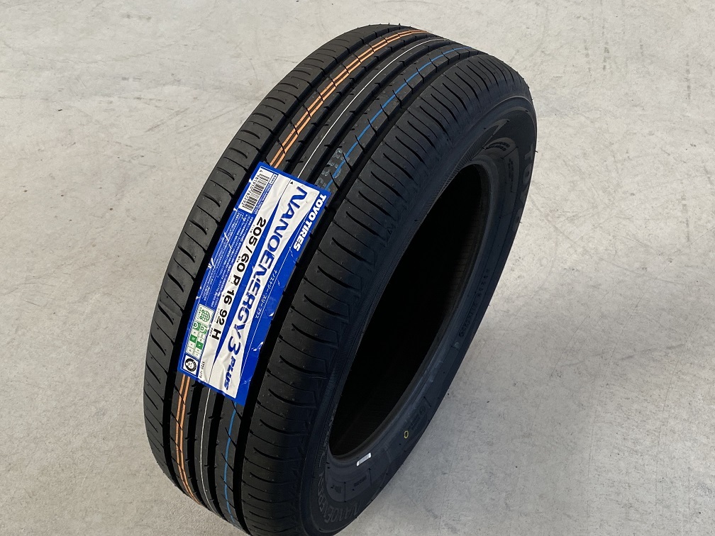 ◎2023年製/即日発送【205/60R16 92H】TOYO NANOENERGY3 PLUS ナノエナジー3+ タイヤ1本価格 本州送料無料 4本送料込み37600円より_画像2