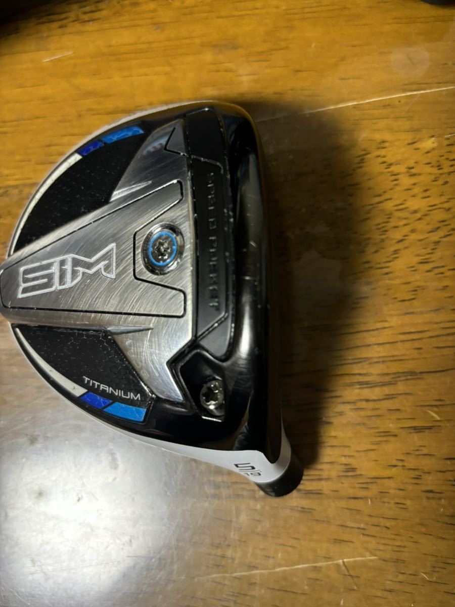 ★送料無料★TaylorMade テーラーメイド SIM フェアウェイウッド 5W 19° FW 純正ヘッドカバー付属b_画像3