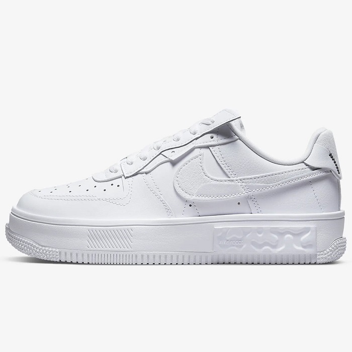 ナイキ エアフォース 1 フォンタンカ 24.5cm 定価14300円 ホワイト 白 W AIR FORCE 1 FONTANKA レディース スニーカーの画像3