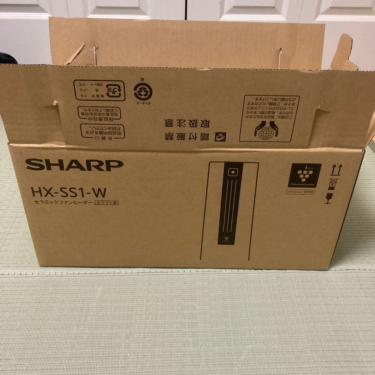 SHARP セラミックファンヒーターHX-SS1 未使用品_画像2