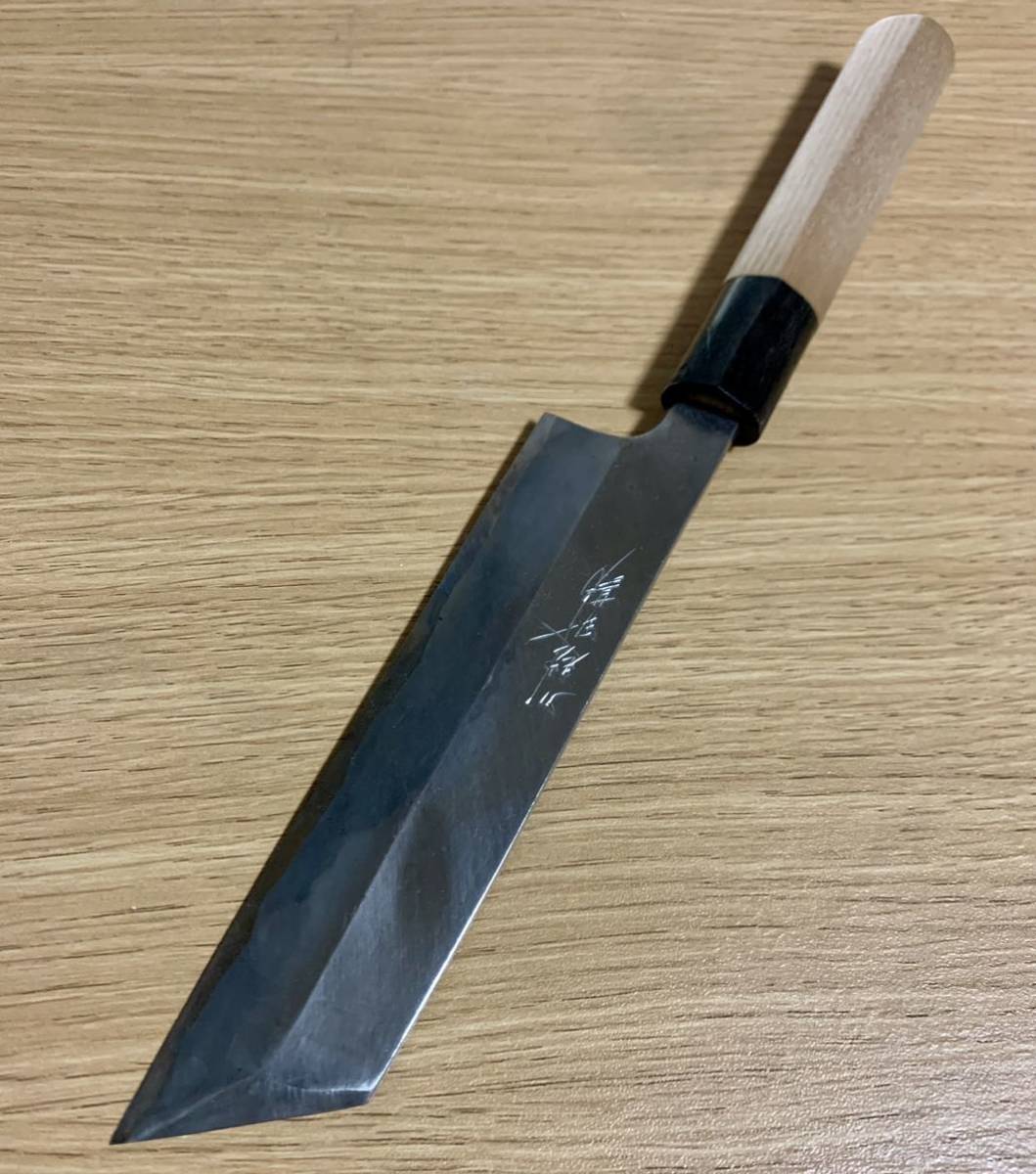 源昭忠 川越町勘 プロ用本職用 和食料理人 むきもの包丁 薄刃 源昭忠 川越町勘 プロ用本職用 和食料理人 むきもの包丁 薄刃