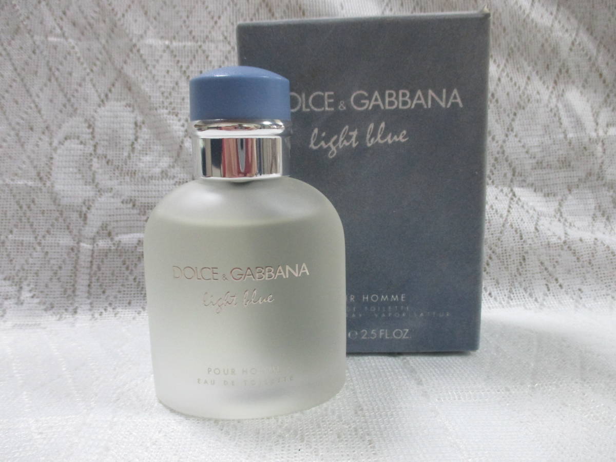  Dolce & Gabbana DOLCE & GABBANA light blue pool Homme 75ml spray 