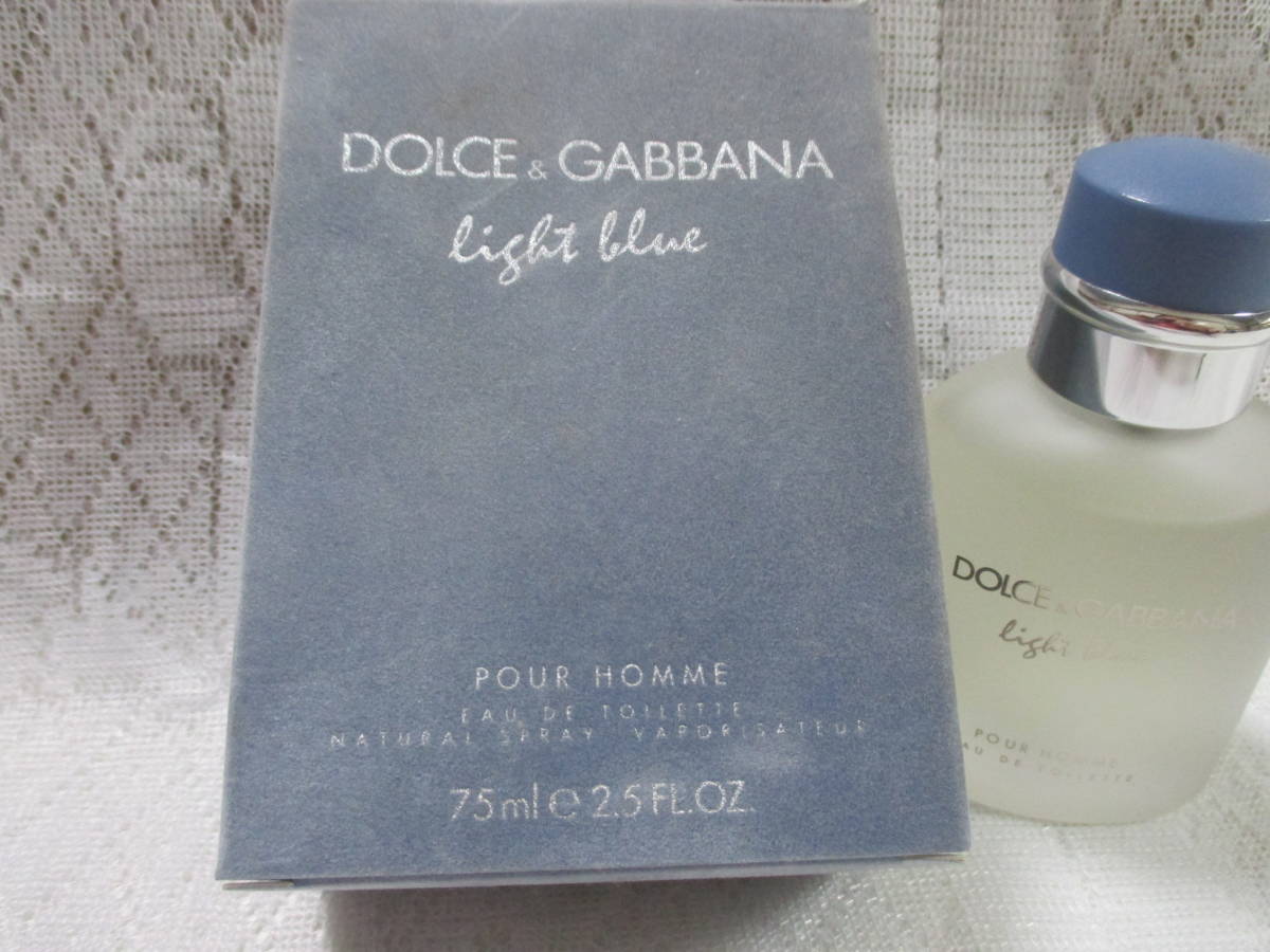  Dolce & Gabbana DOLCE & GABBANA light blue pool Homme 75ml spray 