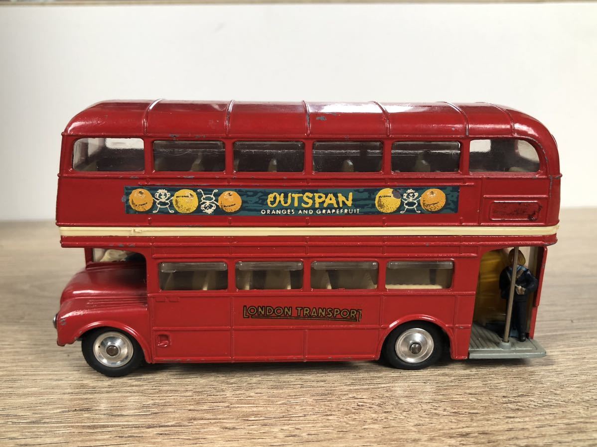 コーギー ミニカー ロンドンバス トランスポート ルートマスター CORGI TOYS イギリス製_画像4