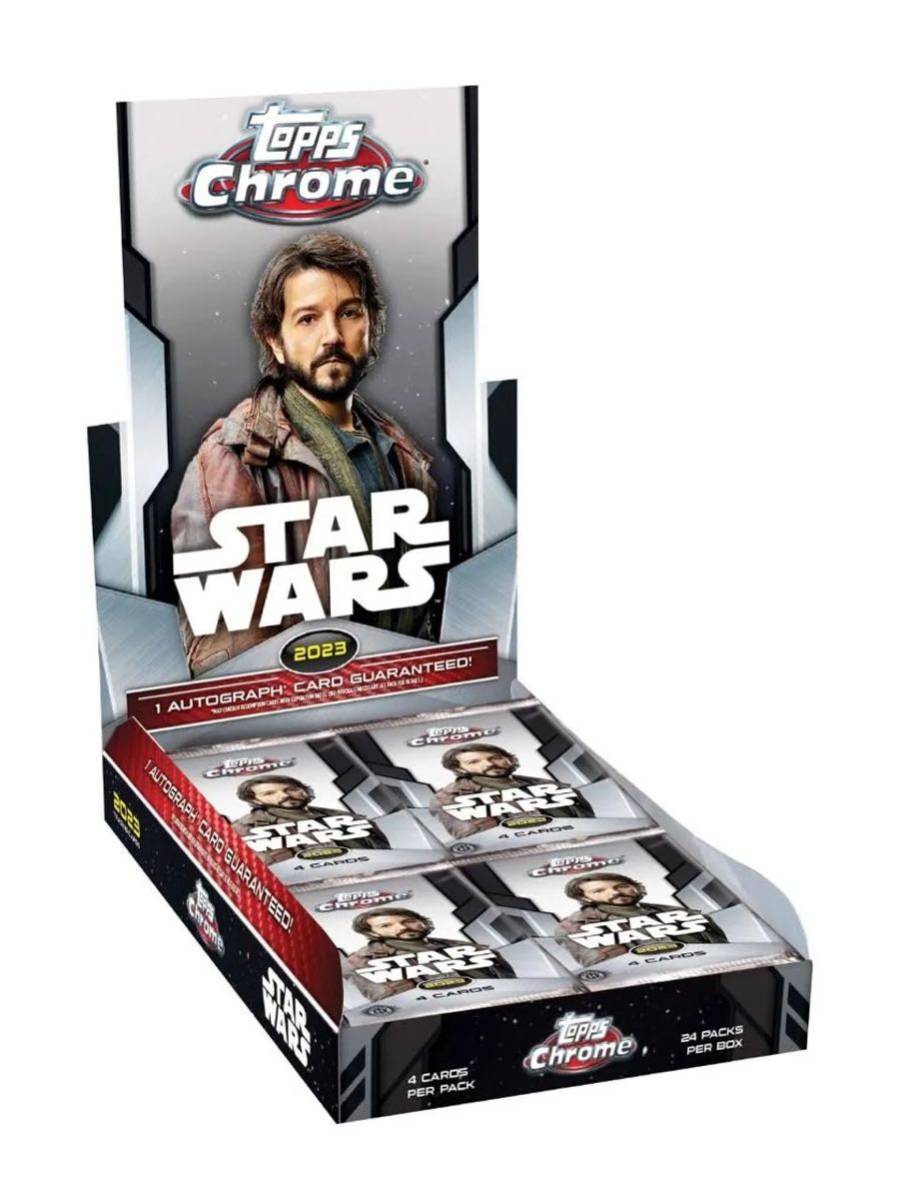 2023 Topps Chrome Star Wars Hobby Box 未開封 2万【ラスト1個】_画像1