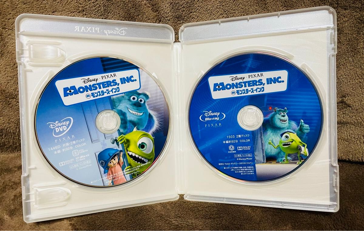 モンスターズインク」&「モンスターズユニバーシティ 」DVD &Blu モンスターズインク」&「モンスターズユニバーシティ 」DVD &Blu