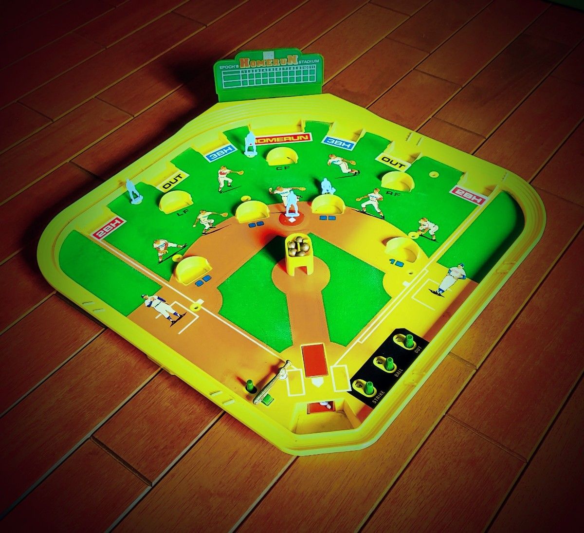  昭和のゲーム／エポック社   野球盤   CM型 