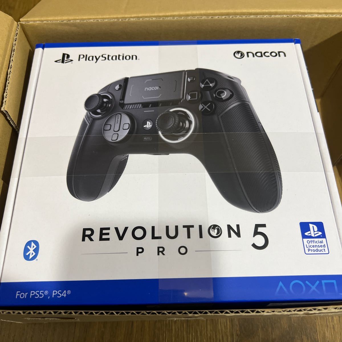 ps5 REVOLUTION pro5 nacon ワイヤレスコントローラー DualSense ZCT CFI ブラック SONY for ミッドナイト コマンダー OCTA_画像1