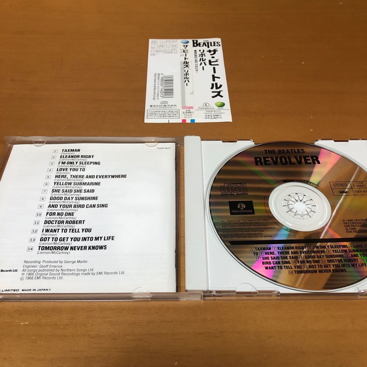 ◆ 【CD２枚セット】THE BEATLES ビートルズ／「REVOLVER リボルバー」「ABBEY ROAD アビーロード」◆　日本盤　 帯付き【送料無料】_画像2