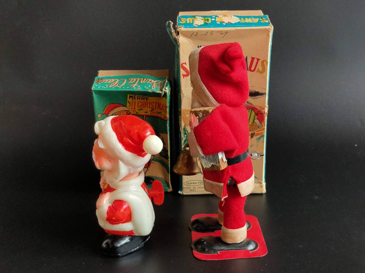 ◆Tin Toy　ブリキ（中古）　★ サンタクロース 　メリークリスマス　★ 1円スタート ★ 80サイズ ★_画像6