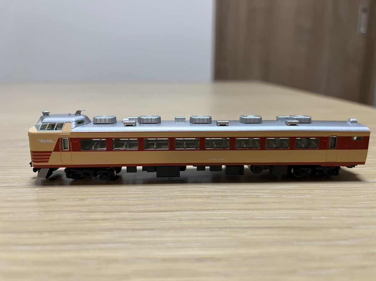 TOMIX 90090 思い出のL特急485系 鉄道模型入門セット　バラシ品485系300番台　クハ481-345_画像3