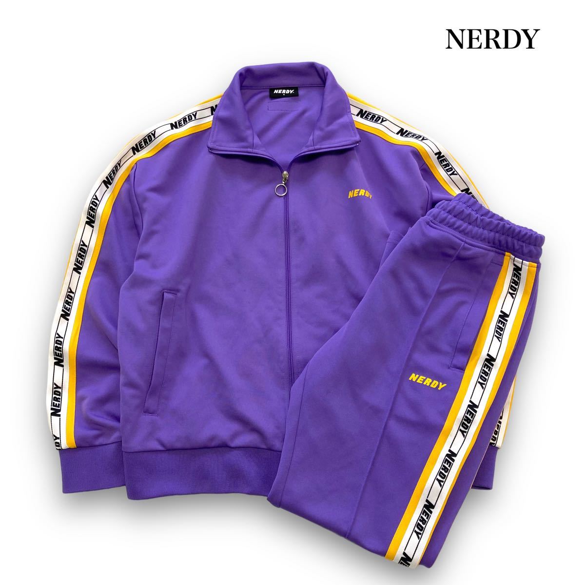 高級品市場 セットアップ トラックジャケット ジャージ 【NERDY