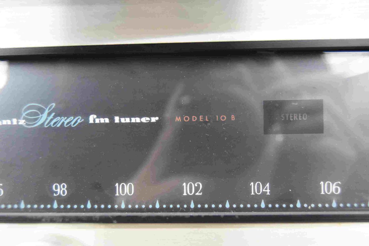 F☆Marantz マランツ Model 10B 真空管式 FM専用チューナー ☆現状品☆ F☆Marantz マランツ Model 10B 真空管式 FM専用チューナー ☆現状品☆