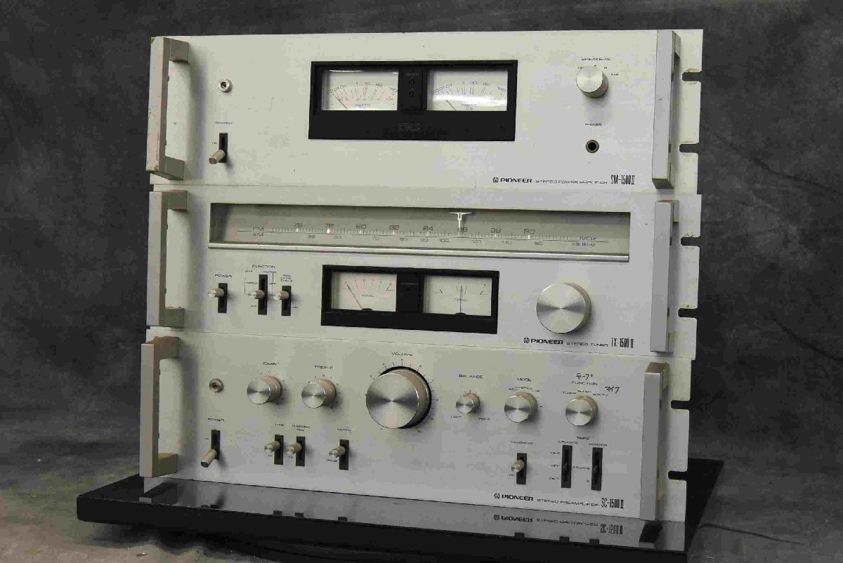 F☆PIONEER パイオニア TX-1500II SC-1500II SM-1500II F☆PIONEER パイオニア TX-1500II SC-1500II SM-1500II