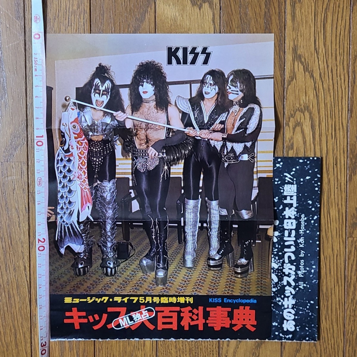 キッス KISS 地獄のロック・ファイヤー アライブⅡ 地獄の全貌 雑誌レコード広告 1977年【切り抜き】キッス大百科事典出版告知広告の画像6
