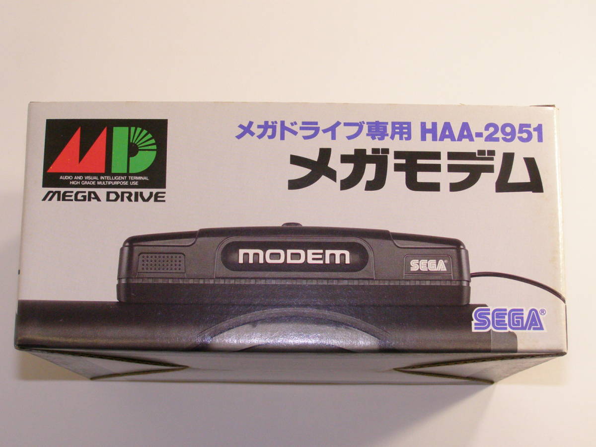 【新品未開封】 SEGA メガモデム メガドライブ専用 HAA-2951 SEGA MEGA MODEM の画像2