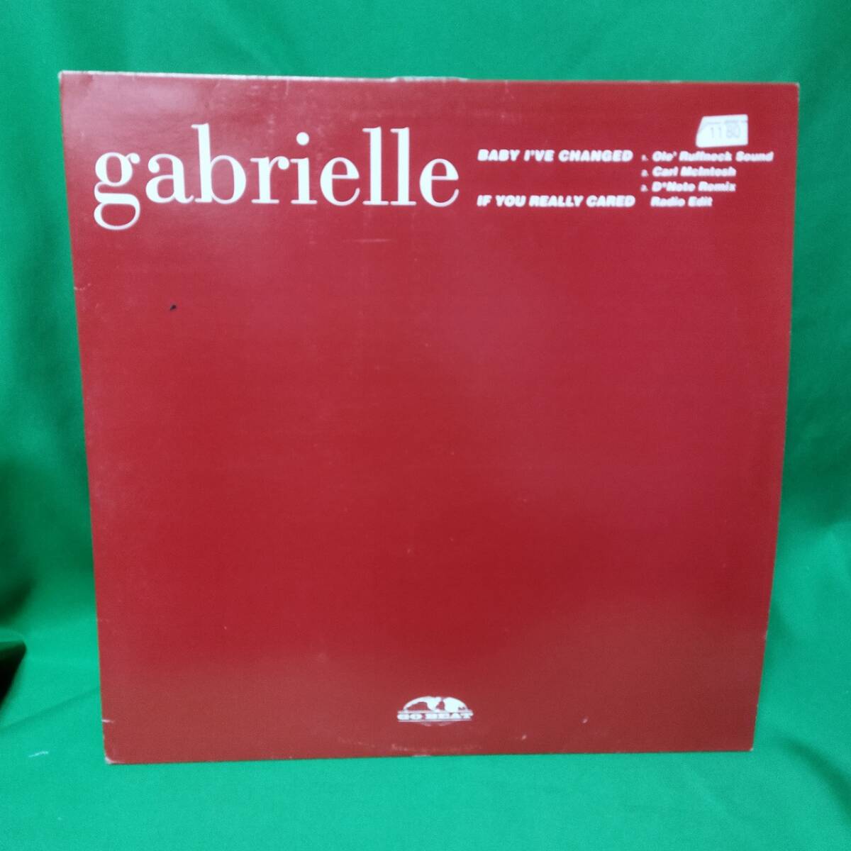 12' レコード Gabrielle - Baby I've Changed (Remixes) / If You Really Caredの画像1