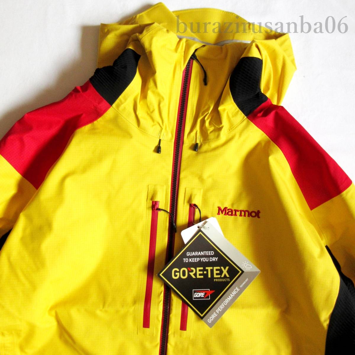 メンズ L 未使用 定価7.2万 マーモット 防水 GORE-TEX ゴアテックス アルピニストクライミングジャケット Marmot Alpinist Climbing Jacketの画像2