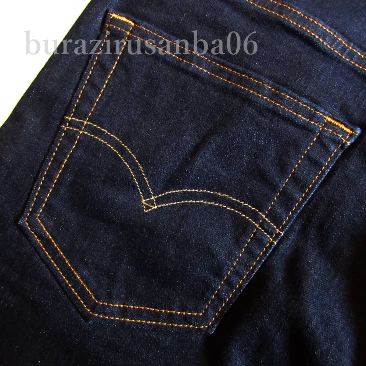 メンズ W36◆未使用 Levi's リーバイス 512 スリム テーパード デニムパンツ ジーンズ ストレッチ 濃紺 28833-0025_画像6