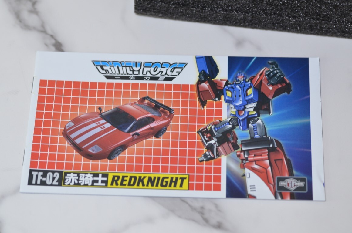 【ジャンク】TFC TOYS　Trinity　Force　TF-02　RED　KNIGHT　非正規TF　中古_画像10