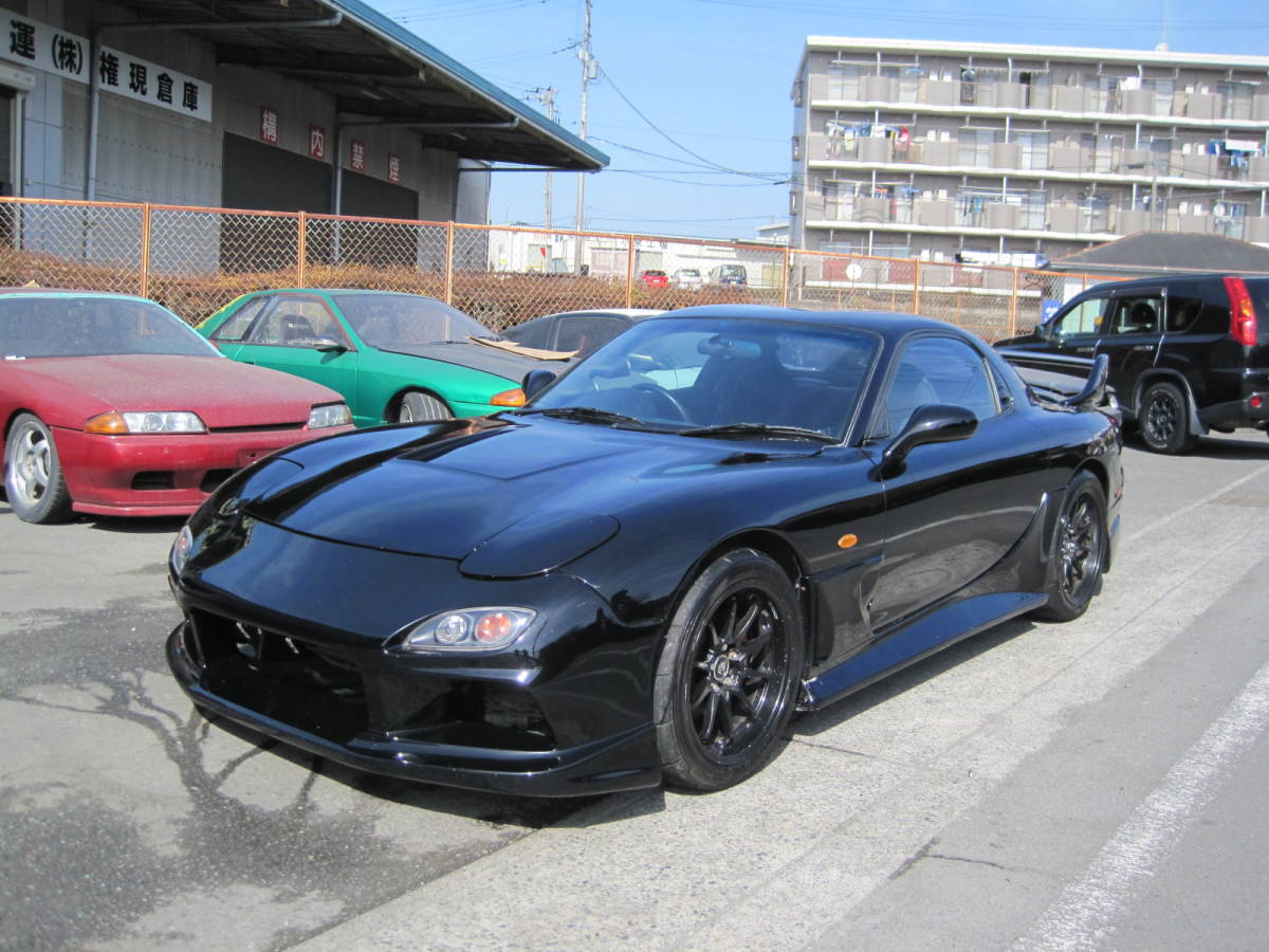 6 type RX-7 FD3S type RB 5MT 5 speed non-genuin aero VOLK CE28 Zeal shock absorber real running prompt decision 129 ten thousand jpy 