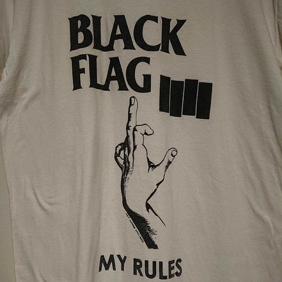 Yahoo!オークション - BLACK FLAG MY RULES ビンテージ ブラッ...