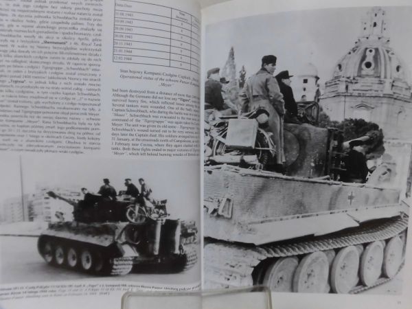 洋書 ティーガー戦車1944 資料本 TANK POWER VOL.LXXI Tiger in action 1944 vol.II Wydawnictwo Militaria 2008年発行[1]B1666_画像4