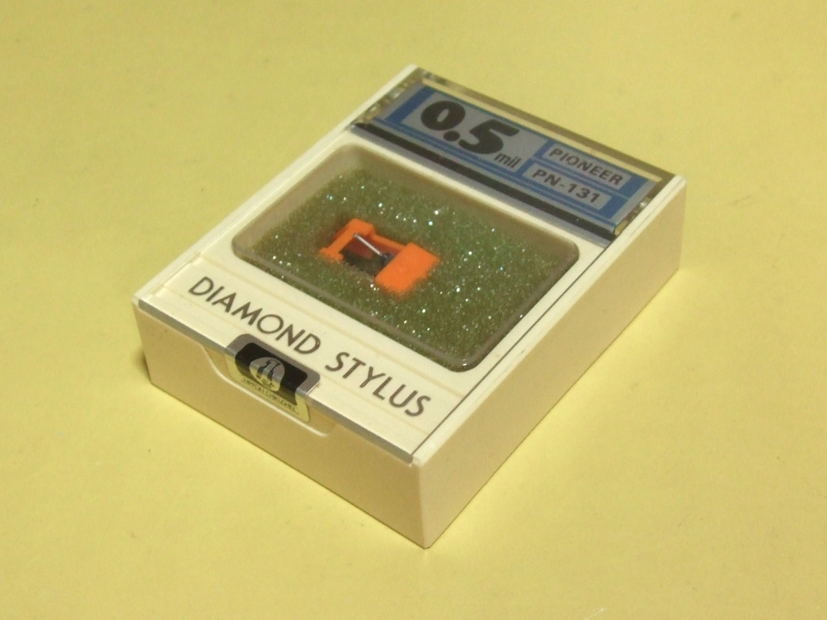 【未使用品】 オーム レコード針 DIAMOND STYLUS No. 59-28 パイオニア PIONEER PN-131用 日本蓄針 NIPPON CHIKUSHIN CO., LTD.の画像1