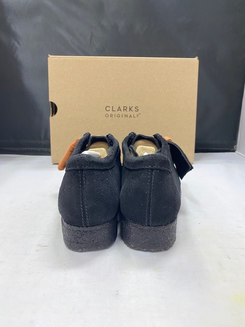 【訳あり新品】Clarks Wallabee Black Suede 26155522 UK4.5 23.5cm クラークス ワラビー ブラックスウェード _画像3