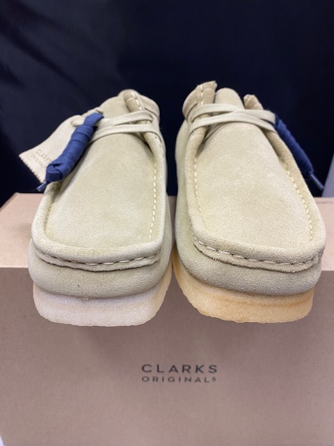 【訳あり新品】Clarks Wallabe Maple Suede 26155515 UK8.5 26.5cm クラークス ワラビー メープル スウェード オックスフォード _画像10