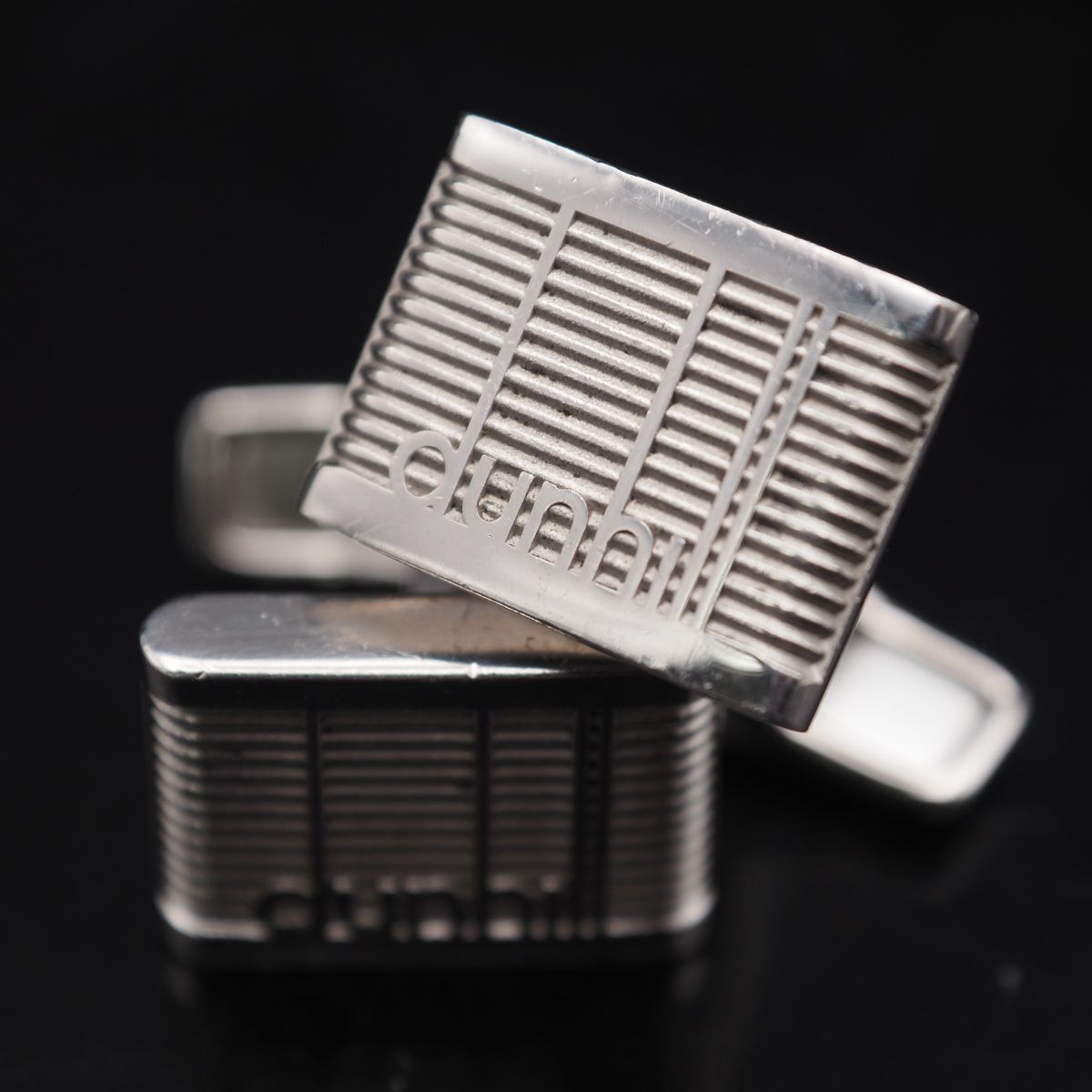 M460 ダンヒル dunhill AD 925刻印 カフスボタン ロゴ デザイン M460 ダンヒル dunhill AD 925刻印 カフスボタン ロゴ デザイン